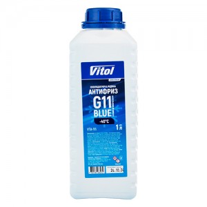 Антифриз VITOL G11 Blue 1л (VTA-111) Антифриз VITOL G11 Blue 1л (VTA-111)