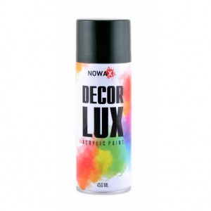 Акриловая краска глянцевая зеленый мох NOWAX Decor Lux (6005) 450мл Акриловая краска глянцевая зеленый мох NOWAX Decor Lux (6005) 450мл