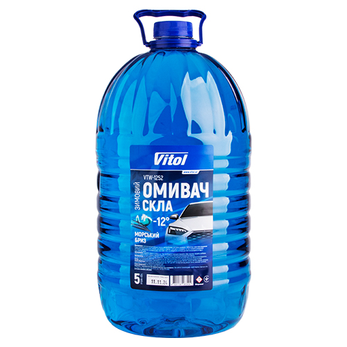 Омыватель стекла зимний VITOL "-12" Морской бриз 5л