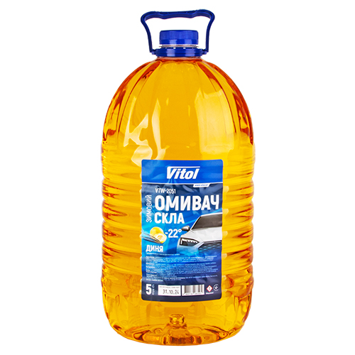 Омыватель стекла зимний VITOL "-22" Дыня 5л