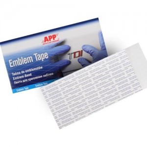 APP Лента клейкая двухсторонняя Emblem Tape для монтажа эмблем (100 x 200mm) к-т 5 шт (040920) APP Лента клейкая двухсторонняя Emblem Tape для монтажа эмблем (100 x 200mm) к-т 5 шт (040920)