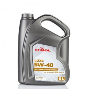 Масло TEMOL Luxe 5W-40 API SN,API SM,API CF,ACEA A3/B4-16 (5 л) Масло TEMOL Luxe 5W-40 API SN,API SM,API CF,ACEA A3/B4-16 (5 л)