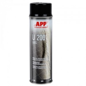 APP Антигравий аэрозоль, U200 UBS, черный, 500ml (050204) APP Антигравий аэрозоль, U200 UBS, черный, 500ml (050204)