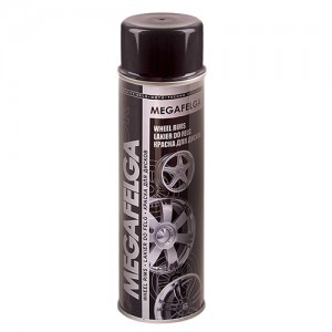 Deco Color Краска аэроз. 500ml Megafelga/для дисков черный блеск (725502) Deco Color Краска аэроз. 500ml Megafelga/для дисков черный блеск (725502)