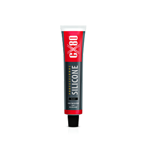 Герметик для формовки прокладок CX-80 SILICONE PROFESIONAL 80мл (black)/черный (80 BK)
