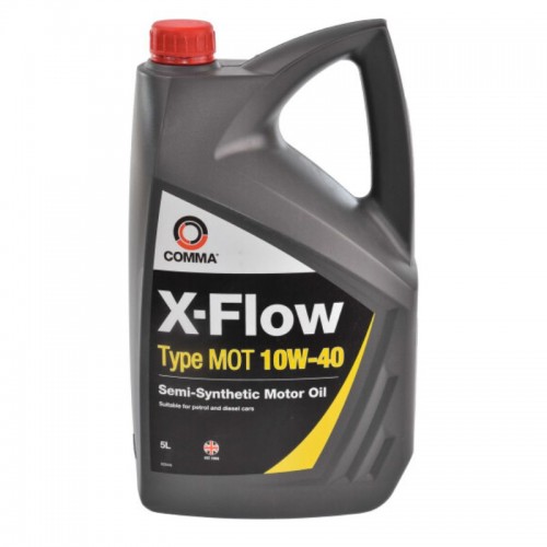 Моторное масло Comma X-FLOW TYPE MOT 10W40 5л (4шт/уп) Моторное масло Comma X-FLOW TYPE MOT 10W40 5л (4шт/уп)