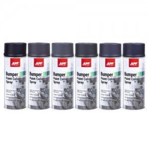 APP Краска бамперная Bumper Paint Color Spray, 400 мл, антрацит, аэрозоль (210407) APP Краска бамперная Bumper Paint Color Spray, 400 мл, антрацит, аэрозоль (210407)